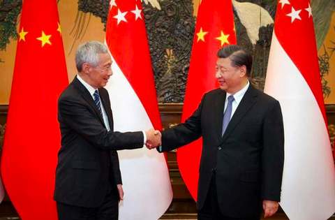 Trung Quốc và Singapore nâng cấp quan hệ - Ảnh 1. Trung Quốc và Singapore nâng cấp quan hệ - Ảnh 1.