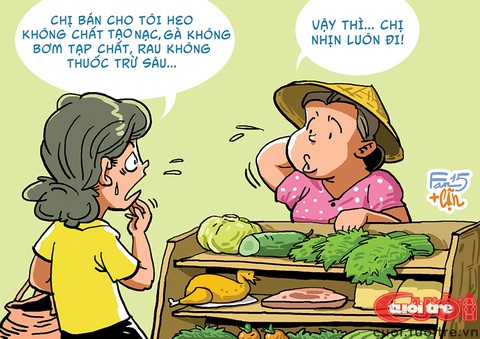 Người phụ nữ đi chợ ra về tay không - Ảnh 1. Người phụ nữ đi chợ ra về tay không - Ảnh 1.