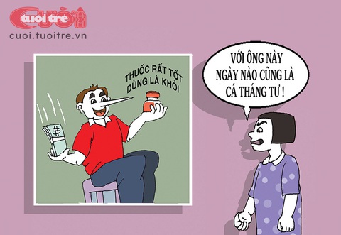 Nghệ sĩ quảng cáo xạo nhận giải Vua Cá tháng tư năm 2023 - Ảnh 1. Nghệ sĩ quảng cáo xạo nhận giải Vua Cá tháng tư năm 2023 - Ảnh 1.