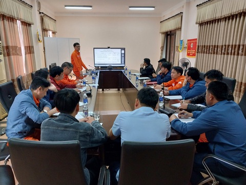 Công ty Thủy điện Quảng Trị tổ chức bồi dưỡng nghề năm 2023 - Ảnh 1. CBCNV tham gia lớp học bồi dưỡng nghề