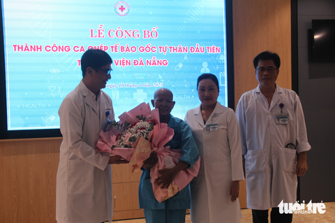 Đà Nẵng lần đầu thực hiện ghép tế bào gốc tự thân - Ảnh 2. Đà Nẵng lần đầu thực hiện ghép tế bào gốc tự thân - Ảnh 2.