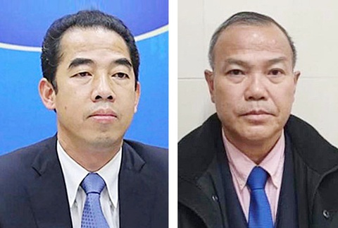 Hai cựu thứ trưởng Bộ Ngoại giao Tô Anh Dũng (trái) và Vũ Hồng Nam đã nhận hối lộ nhiều tỉ đồng trong vụ “chuyến bay giải cứu” - Ảnh: T.L. Hai cựu thứ trưởng Bộ Ngoại giao Tô Anh Dũng (trái) và Vũ Hồng Nam đã nhận hối lộ nhiều tỉ đồng trong vụ “chuyến bay giải cứu” - Ảnh: T.L.
