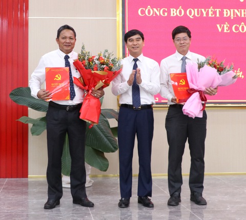 Hai địa phương trung tâm của tỉnh Bình Thuận có tân bí thư - Ảnh 1. Hai địa phương trung tâm của tỉnh Bình Thuận có tân bí thư - Ảnh 1.