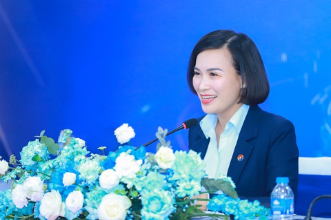 Năm 2023: NCB đặt mục tiêu đạt 1 triệu khách hàng - Ảnh 2. Bà Bùi Thị Thanh Hương - chủ tịch HĐQT Ngân hàng TMCP Quốc Dân (NCB)