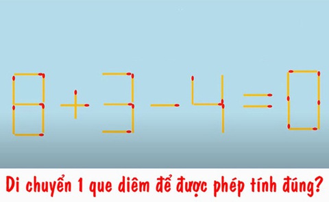 Di chuyển 2 que diêm để phép tính 9-6=8 thành đúng - Ảnh 4. Di chuyển 2 que diêm để phép tính 9-6=8 thành đúng - Ảnh 4.