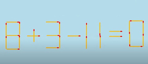 Di chuyển 2 que diêm để phép tính 9-6=8 thành đúng - Ảnh 6.