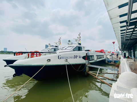 Cho gia hạn khai thác tàu cao tốc ở bến Bạch Đằng - Ảnh 1. Cho gia hạn khai thác tàu cao tốc ở bến Bạch Đằng - Ảnh 1.