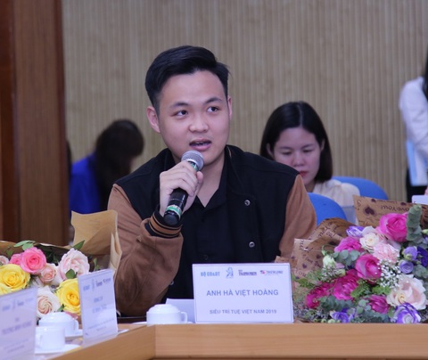 Siêu trí tuệ Hà Việt Hoàng: Sẽ bật mí chiến lược ôn thi cho thí sinh THPT - Ảnh 3. Siêu trí tuệ Hà Việt Hoàng: Sẽ bật mí chiến lược ôn thi cho thí sinh THPT - Ảnh 3.