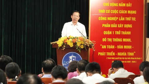 Chủ tịch TP.HCM bàn cách phát triển trung tâm quận 1 - Ảnh 1. Chủ tịch TP.HCM bàn cách phát triển trung tâm quận 1 - Ảnh 1.