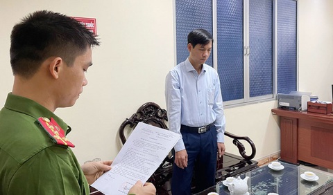 Bắt phó giám đốc Sở Tài nguyên và Môi trường tỉnh Cao Bằng - Ảnh 1. Bắt phó giám đốc Sở Tài nguyên và Môi trường tỉnh Cao Bằng - Ảnh 1.