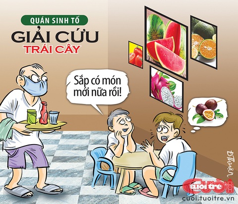 Giải cứu... sinh tố - Ảnh 1. Giải cứu... sinh tố - Ảnh 1.