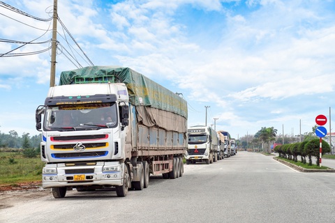 Đẩy mạnh khai thác nguồn hàng hóa xuất khẩu từ Lào - Ảnh 2. Vận chuyển sắn lát trực tiếp từ Lào về cảng Chu Lai để xuất khẩu