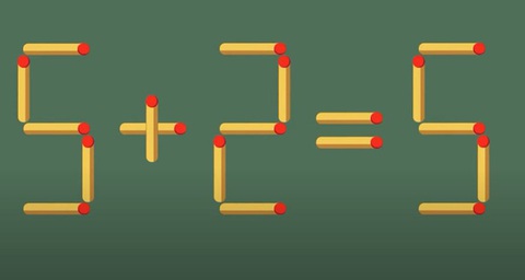 Di chuyển 1 que diêm để phép tính 1+2=8 thành đúng - Ảnh 4. Di chuyển 1 que diêm để phép tính 1+2=8 thành đúng - Ảnh 4.
