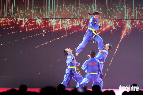 Chủ tịch nước dự kỷ niệm 85 năm thành lập môn phái Vovinam - Ảnh 2. Chủ tịch nước dự kỷ niệm 85 năm thành lập môn phái Vovinam - Ảnh 2.