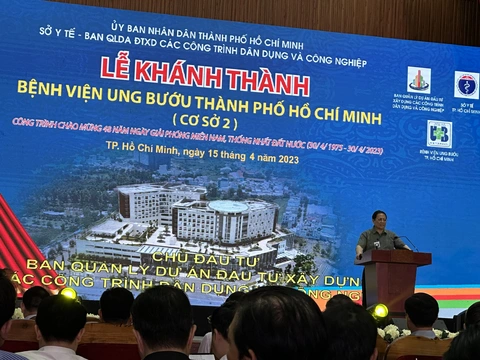 Thủ tướng dự khánh thành Bệnh viện Ung bướu TP.HCM cơ sở 2 - Ảnh 1. Thủ tướng dự khánh thành Bệnh viện Ung bướu TP.HCM cơ sở 2 - Ảnh 1.