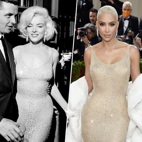 Kim Kardashian vẫn dự Met Gala 2023 hậu chỉ trích phá nát váy 60 năm tuổi của Marilyn Monroe - Ảnh 4. Kim Kardashian vẫn dự Met Gala 2023 hậu chỉ trích phá nát váy 60 năm tuổi của Marilyn Monroe - Ảnh 4.