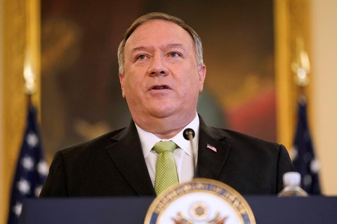 Cựu ngoại trưởng Mỹ Mike Pompeo tuyên bố không tranh cử tổng thống - Ảnh 1. Cựu ngoại trưởng Mỹ Mike Pompeo tuyên bố không tranh cử tổng thống - Ảnh 1.