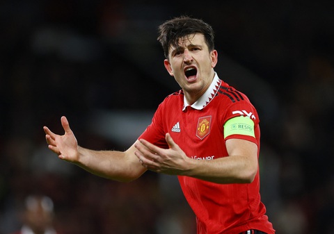 Vòng 31 Giải ngoại hạng Anh - Premier League: M.U khủng hoảng lực lượng - Ảnh 1. Thành bại của M.U đang phụ thuộc rất nhiều vào Maguire - Ảnh: REUTERS