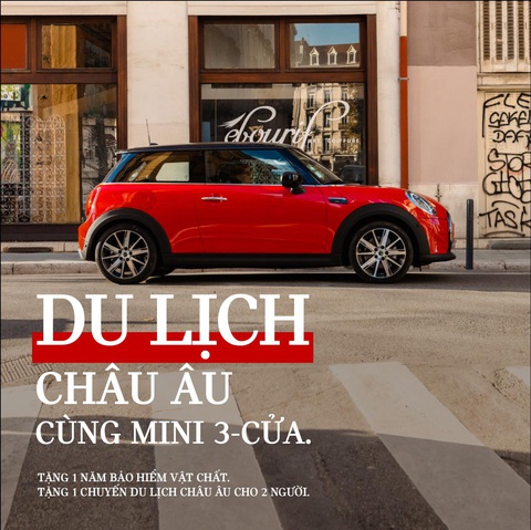 Tặng ngay chuyến du lịch châu Âu khi sở hữu MINI 3 cửa - Ảnh 1. Tặng ngay chuyến du lịch châu Âu khi sở hữu MINI 3 cửa - Ảnh 1.