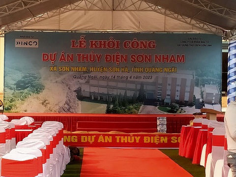 Đơn vị giả mạo chủ đầu tư tổ chức lễ khởi công thủy điện Sơn Nham nói gì? - Ảnh 3. Đơn vị giả mạo chủ đầu tư tổ chức lễ khởi công thủy điện Sơn Nham nói gì? - Ảnh 3.