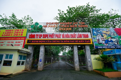 Doanh thu Supe Lâm Thao đạt 1.245 tỉ đồng, tăng 14% dù thị trường gặp khó - Ảnh 1. Công ty cổ phần Supe Phốt phát và Hóa chất Lâm Thao - Ảnh: NAM TRẦN