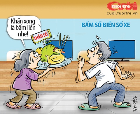 Cúng thần biển số - Ảnh 1. Cúng thần biển số - Ảnh 1.