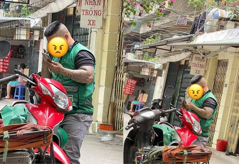 Ảnh vui 18-4: Anh shipper khu tôi sống - Ảnh 1. Ảnh vui 18-4: Anh shipper khu tôi sống - Ảnh 1.