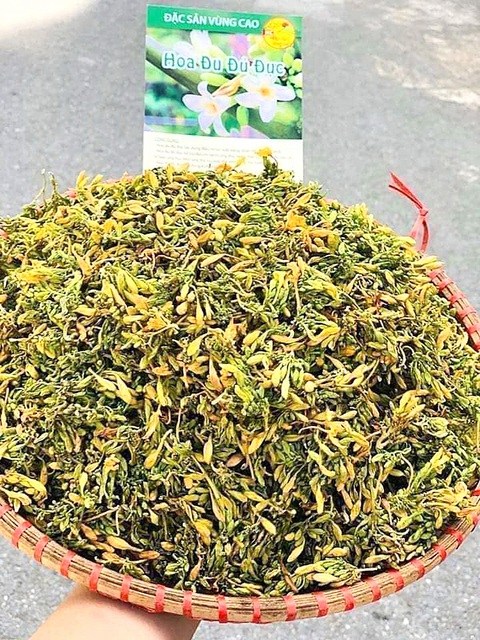 "Loạn" bài thuốc đông y chữa bách bệnh - Ảnh 2. Hoa đu đủđực bán trênmạng xã hộivới giá đắt đỏ - Ảnh: chụp màn hình