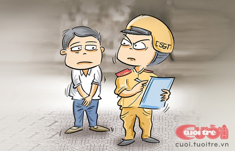 Một trường hợp khiêm tốn khi bị cảnh sát giao thông thổi phạt - Ảnh 2. Một trường hợp khiêm tốn khi bị cảnh sát giao thông thổi phạt - Ảnh 2.