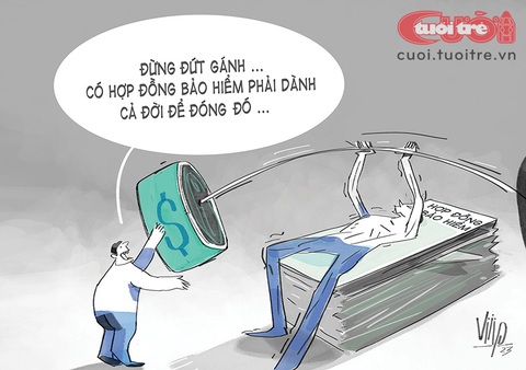 Lâm Bình Chi luyện hợp đồng bảo hiểm - Ảnh 1. Lâm Bình Chi luyện hợp đồng bảo hiểm - Ảnh 1.