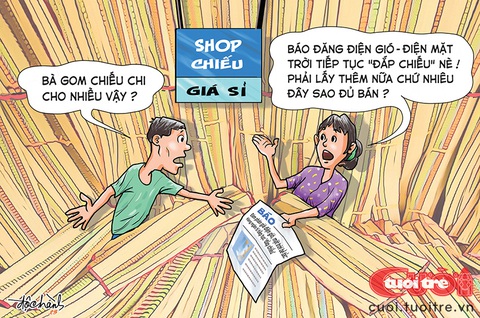 Tâm sự cô bán chiếu - Ảnh 1. Tâm sự cô bán chiếu - Ảnh 1.