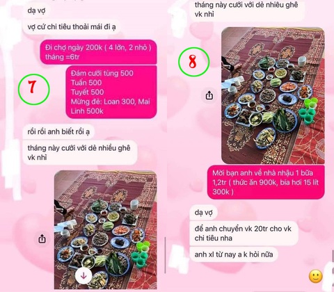 Chuyển 20 triệu xin lỗi vợ vì lỡ trách tiêu gì một tháng hết 8 triệu - Ảnh 4. Chuyển 20 triệu xin lỗi vợ vì lỡ trách tiêu gì một tháng hết 8 triệu - Ảnh 4.