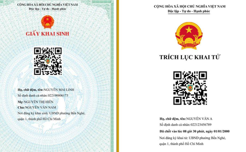 Bắt đầu thí điểm cấp giấy khai sinh điện tử - Ảnh 1. Bắt đầu thí điểm cấp giấy khai sinh điện tử - Ảnh 1.
