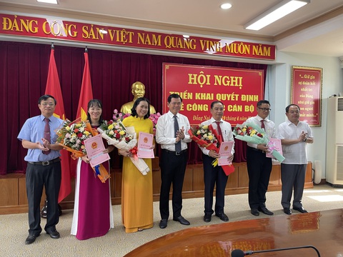 Luân chuyển, bổ nhiệm nhiều lãnh đạo sở tại Đồng Nai - Ảnh 1. Luân chuyển, bổ nhiệm nhiều lãnh đạo sở tại Đồng Nai - Ảnh 1.