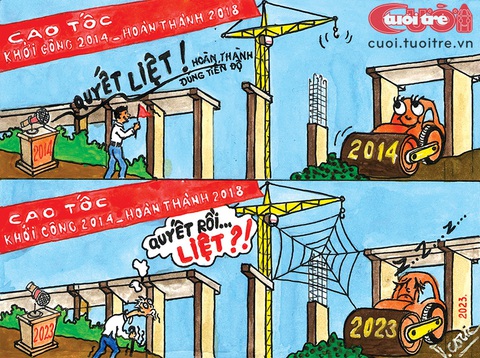 Cao tốc quyết rồi... liệt luôn - Ảnh 1. Cao tốc quyết rồi... liệt luôn - Ảnh 1.