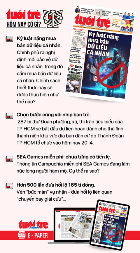 Tin tức sáng 20-4: Ca COVID-19 nhập viện tăng 3 lần nhưng cả nước vẫn vùng xanh - Ảnh 5. Tin tức sáng 20-4: Ca COVID-19 nhập viện tăng 3 lần nhưng cả nước vẫn vùng xanh - Ảnh 5.