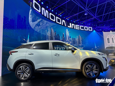 Omoda C5 EV ra mắt toàn cầu, bán tại Việt Nam cuối năm nay, đi 450km/sạc - Ảnh 3. Omoda C5 EV ra mắt toàn cầu, bán tại Việt Nam cuối năm nay, đi 450km/sạc - Ảnh 3.