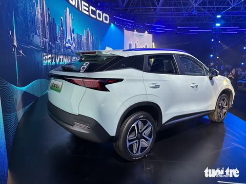 Omoda C5 EV ra mắt toàn cầu, bán tại Việt Nam cuối năm nay, đi 450km/sạc - Ảnh 5. Omoda C5 EV ra mắt toàn cầu, bán tại Việt Nam cuối năm nay, đi 450km/sạc - Ảnh 5.