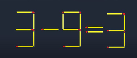 Di chuyển một que diêm để 3-8=7 thành phép tính đúng - Ảnh 4. Di chuyển một que diêm để 3-8=7 thành phép tính đúng - Ảnh 4.