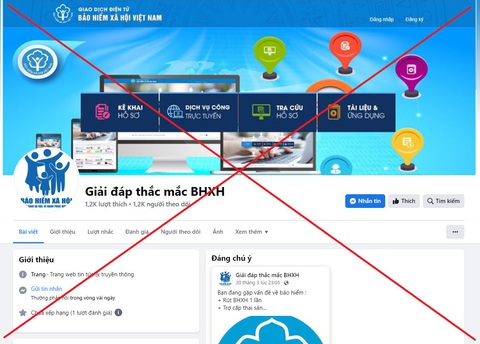 Cảnh báo lừa gộp, chốt sổ bảo hiểm xã hội nhanh qua mạng xã hội - Ảnh 1. Cảnh báo lừa gộp, chốt sổ bảo hiểm xã hội nhanh qua mạng xã hội - Ảnh 1.