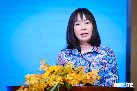 Đà Nẵng sôi động các lễ hội mùa du lịch hè 2023 - Ảnh 2. Bà Trương Thị Hồng Hạnh, giám đốc Sở Du lịch TP Đà Nẵng - Ảnh: TẤN LỰC