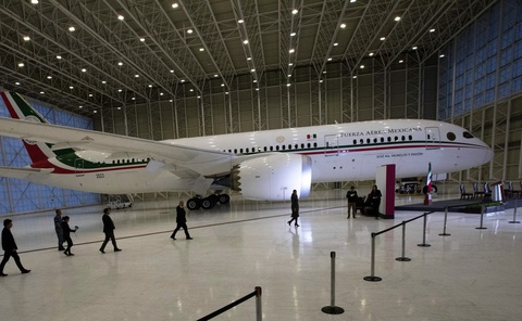 Rao 4 năm rưỡi, Mexico đã bán được chuyên cơ tổng thống - Ảnh 1. Rao 4 năm rưỡi, Mexico đã bán được chuyên cơ tổng thống - Ảnh 1.