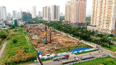 Dự án bất động sản ở huyện Nhà Bè, TP.HCM - Ảnh: TỰ TRUNG Dự án bất động sản ở huyện Nhà Bè, TP.HCM - Ảnh: TỰ TRUNG