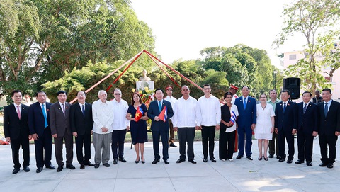 Cuba đổi tên công viên Hòa Bình thành công viên Hồ Chí Minh - Ảnh 1. Cuba đổi tên công viên Hòa Bình thành công viên Hồ Chí Minh - Ảnh 1.