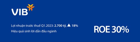 VIB: Lãi quý 1 đạt 2.700 tỉ, tăng 18%, đang trả cổ tức 35% - Ảnh 2. VIB: Lãi quý 1 đạt 2.700 tỉ, tăng 18%, đang trả cổ tức 35% - Ảnh 2.
