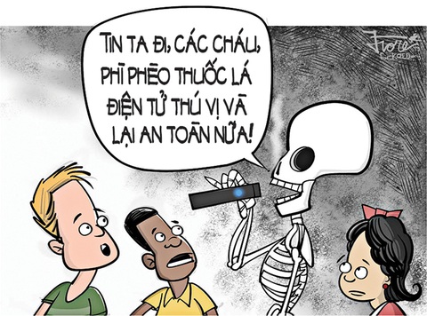 Thuốc lá điện tử rình rập nơi cổng trường! - Ảnh 2. Thuốc lá điện tử rình rập nơi cổng trường! - Ảnh 2.