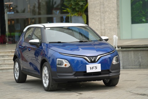 Mẫu xe VF 5 Plus - Ảnh: Đ.H. Mẫu xe VF 5 Plus - Ảnh: Đ.H.