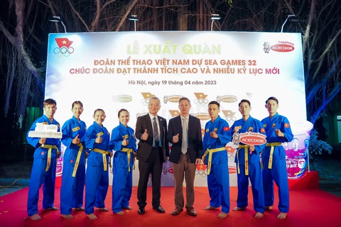 Acecook Việt Nam đồng hành Đoàn thể thao Việt Nam dự SEA Games 32 - Ảnh 3. Acecook Việt Nam đồng hành Đoàn thể thao Việt Nam dự SEA Games 32 - Ảnh 3.