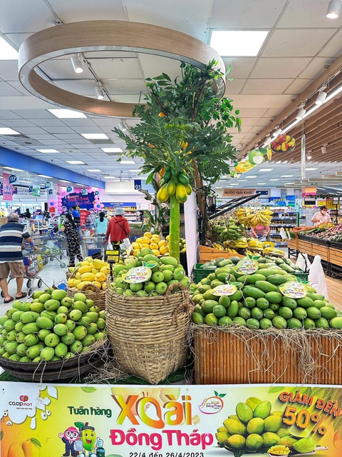 Xoài Đồng Tháp đổ bộ siêu thị cả nước - Ảnh 2. Xoài Đồng Tháp đổ bộ siêu thị cả nước - Ảnh 2.