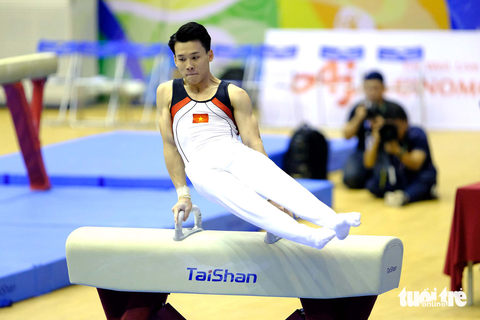 Các môn Olympic, Asiad sẽ được ưu tiên tổ chức kể từ SEA Games 33 - Ảnh: NAM TRẦN Thể dục dụng cụ là môn cơ bản Olympic nhưng bị chủ nhà SEA Games 32 Campuchia loại nội dung nữ khỏi đại hội - Ảnh: NAM TRẦN